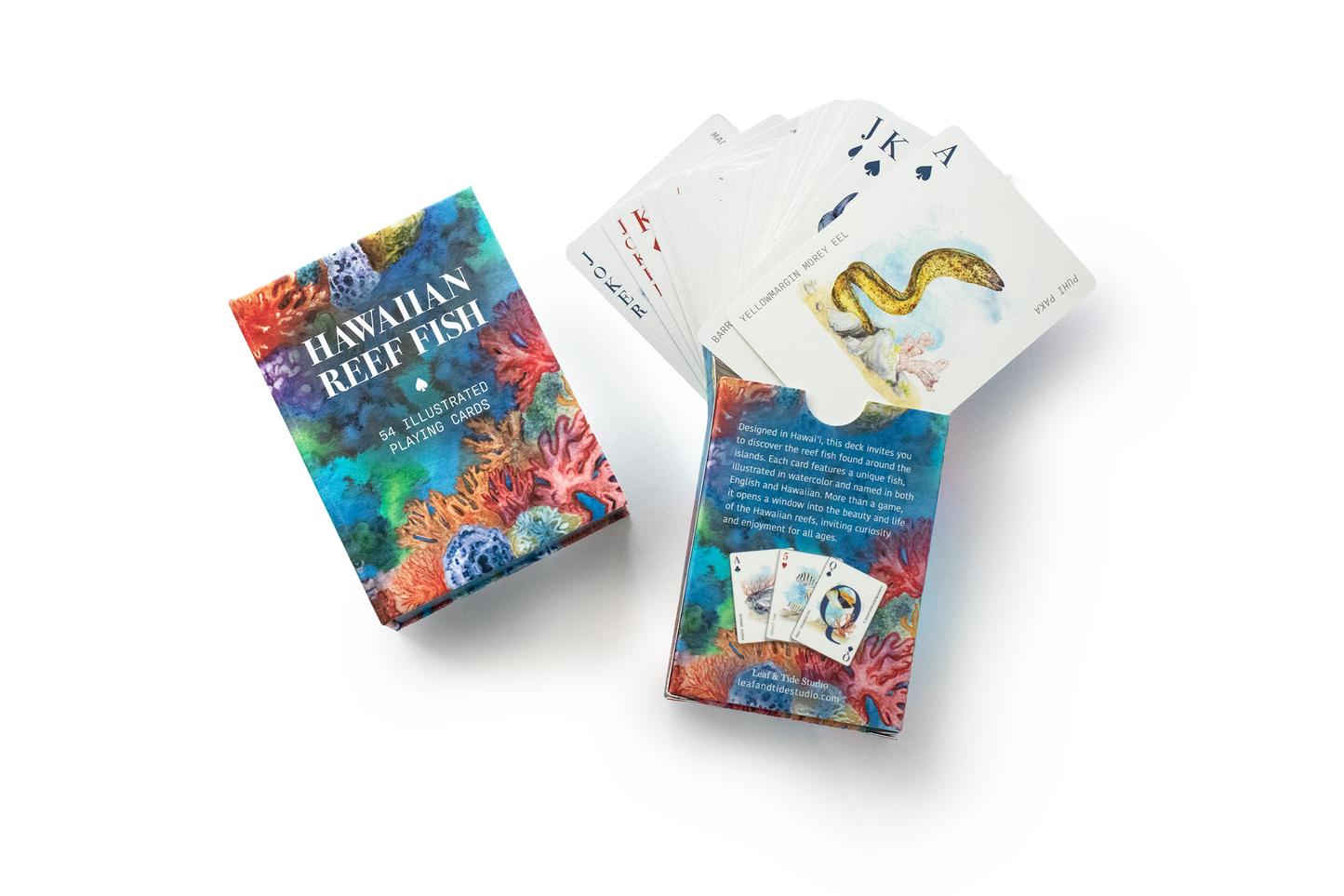 Hawaiian Reef Fish Playing Cards