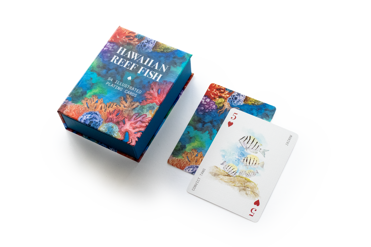 Hawaiian Reef Fish Playing Cards