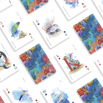 Hawaiian Reef Fish Playing Cards